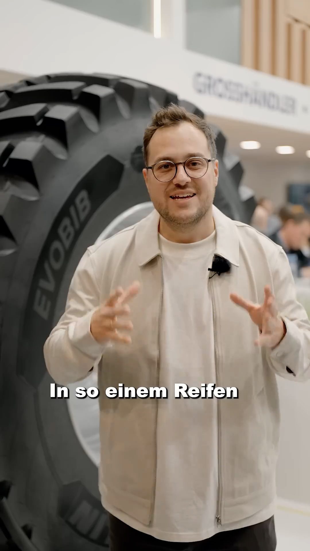 Standbild aus Reel 02 — Michelin Made in Europe, Agritechnica 2025