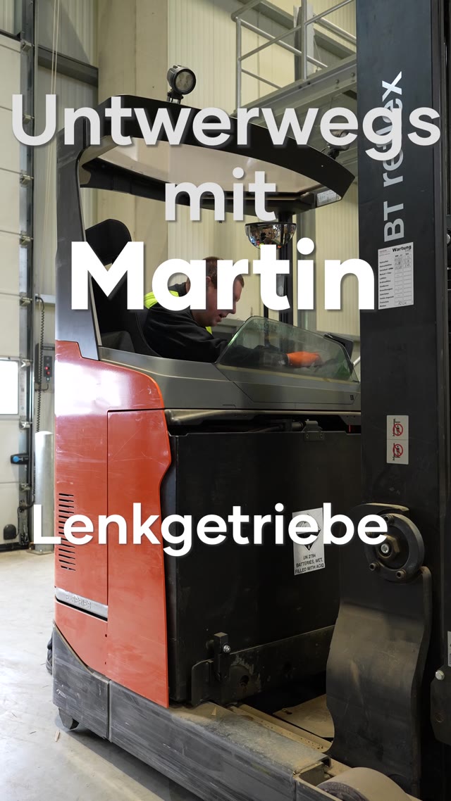Titelkarte Unterwegs mit Martin: Lenkgetriebe