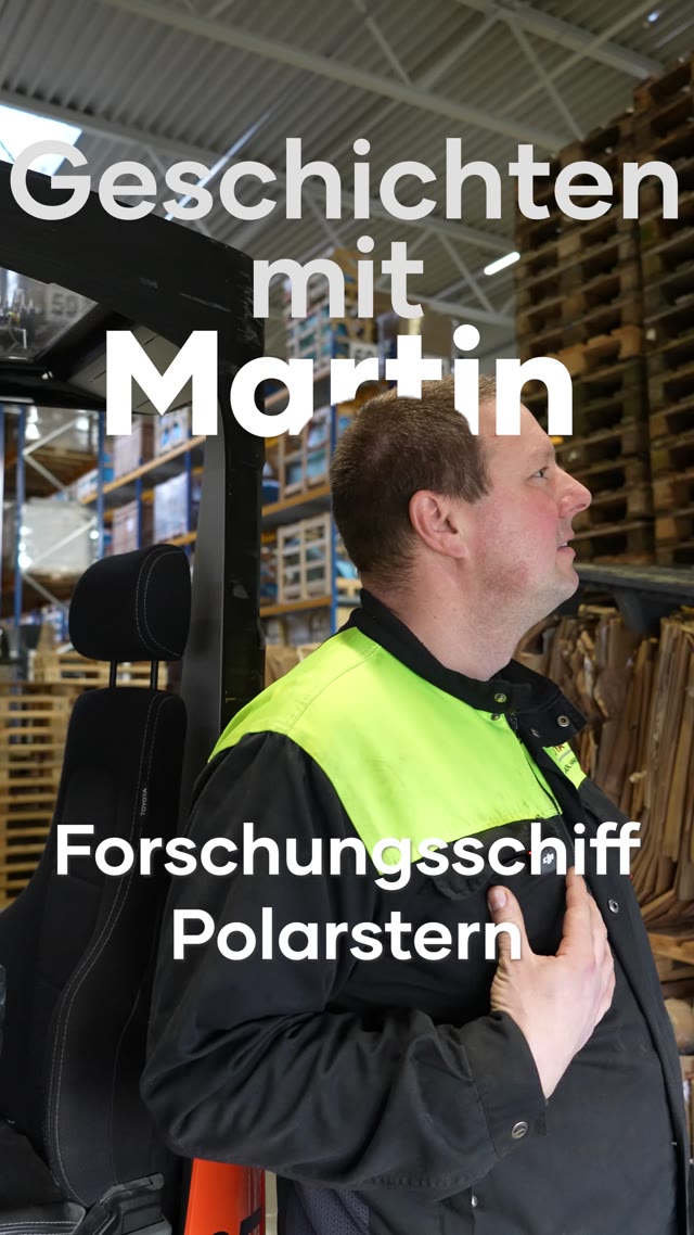 Titelkarte Geschichten mit Martin: Forschungsschiff Polarstern